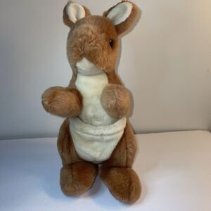 TY, THE BEANIE BUDDIES COLLECTION, MAMA KANGAROO WITHOUT BABY PLUSH, 2000